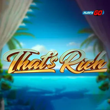 PlaynGo : Thats Rich - STORYBET138